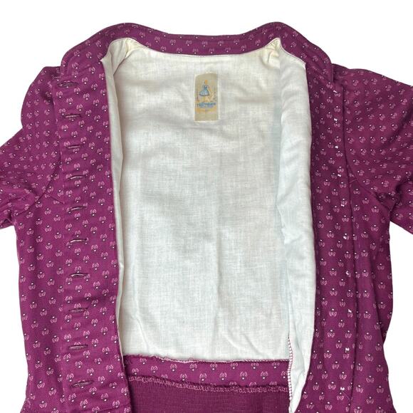 Vintage Tostmann Trachten Oktoberfest Dirndl Germany Burgundy Women's Dress EU42 - Picture 4 of 11